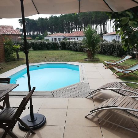 Maison Moderne Proche Lac Et Plage Leon Bagian luar foto
