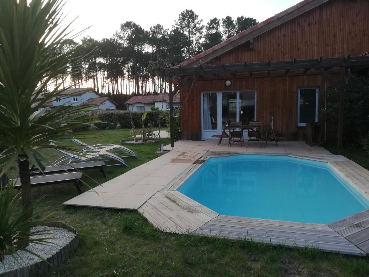 Maison Moderne Proche Lac Et Plage Leon Bagian luar foto