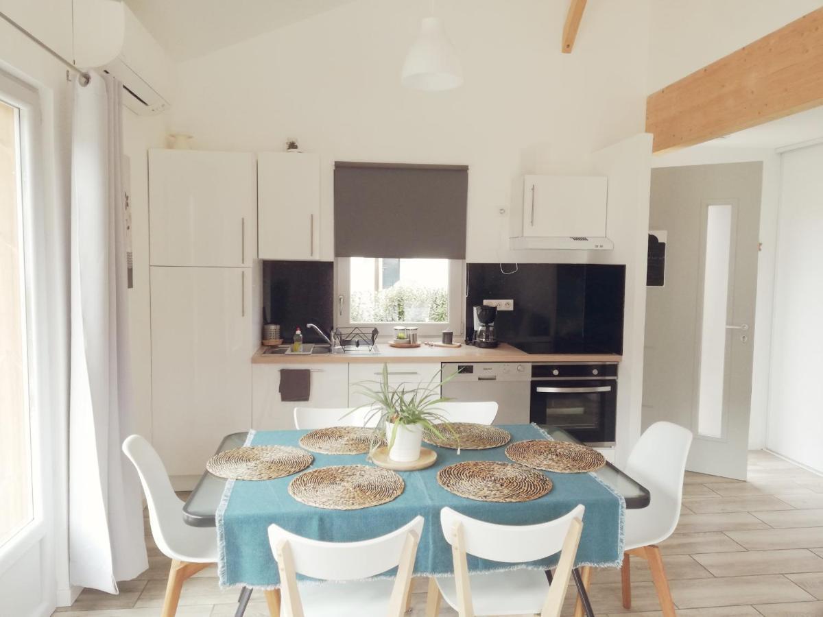 Maison Moderne Proche Lac Et Plage Leon Bagian luar foto