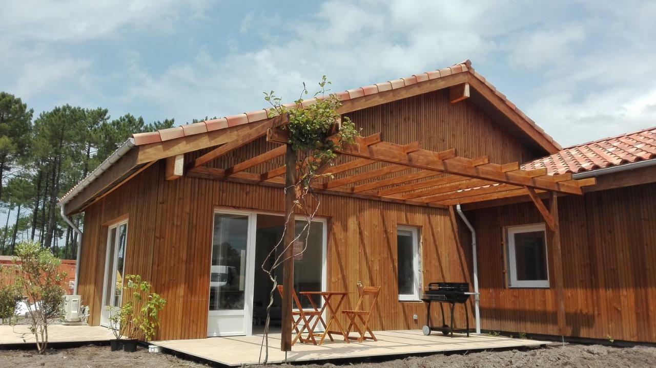 Maison Moderne Proche Lac Et Plage Leon Bagian luar foto